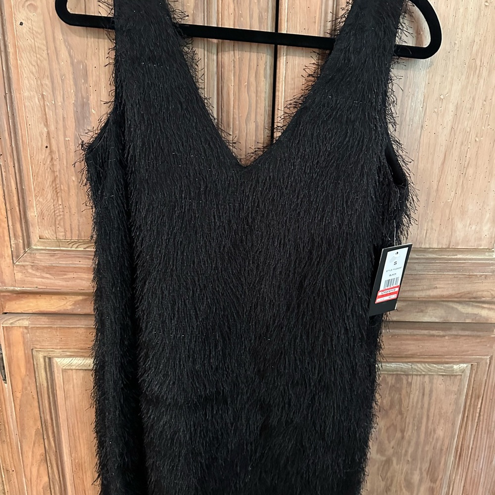 NWT.  Black dress sz small.  One of a kind!
